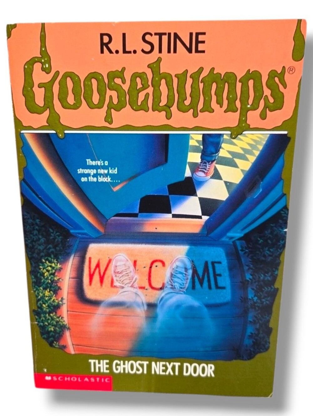 Goosebumps The Ghost Next Door 1988 First Scholastic Printing Vintage R.L. Stine